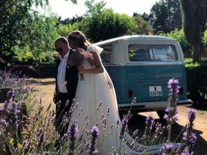 Un vestido de novia Estels d'Argent